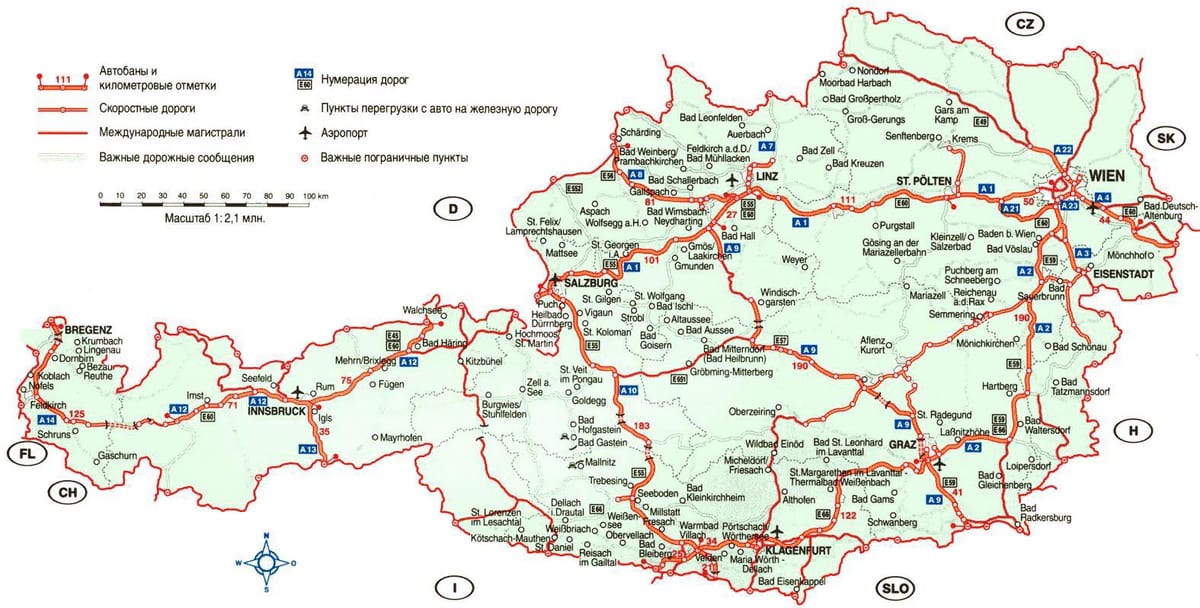 карта кремс Аустрија