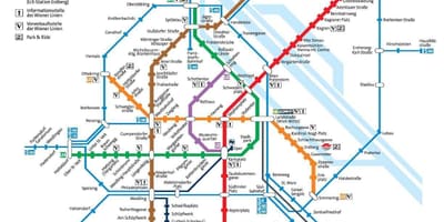 Аустрија на мапи метроа