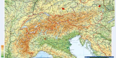 Топографска карта Аустрије