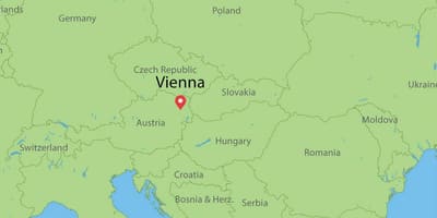 Карта беч Аустрија и околини