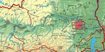 Карте доњој Аустрији