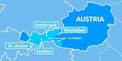 Картица картица тирол Аустрија