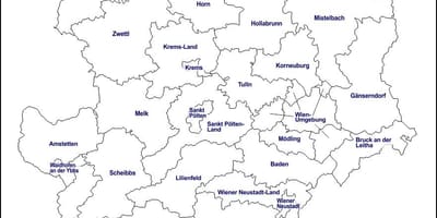 Карта медлинг Аустрија